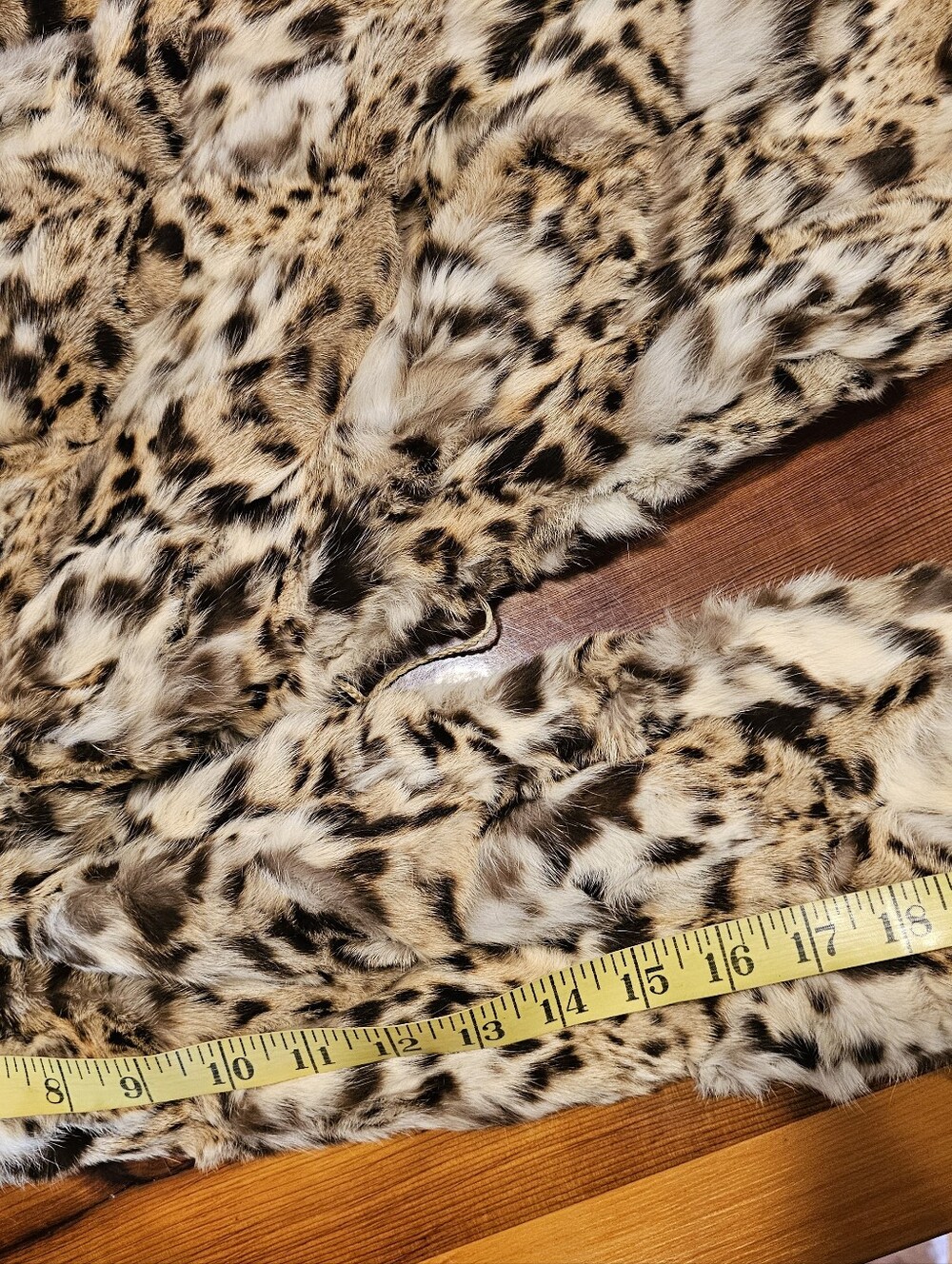 Vintage Robinson's Genuine Wild Fur & Fox Collar Coat | M.J. Monogram Mcm - Picture 13 of 15